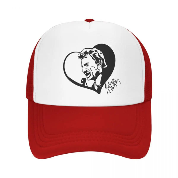Casquette Johnny Hallyday - Cœur rebelle | Johnny Hallyday Fanclub