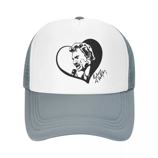 Casquette Johnny Hallyday - Cœur rebelle | Johnny Hallyday Fanclub