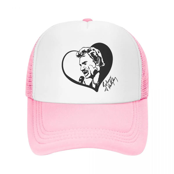 Casquette Johnny Hallyday - Cœur rebelle | Johnny Hallyday Fanclub