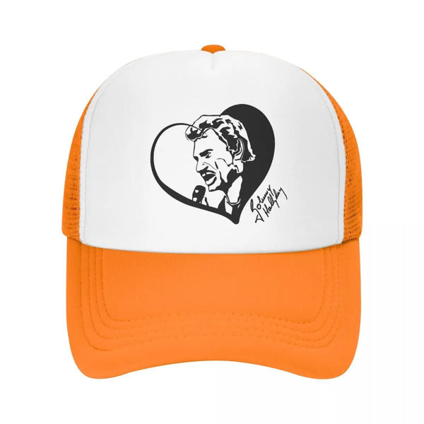 Casquette Johnny Hallyday - Cœur rebelle | Johnny Hallyday Fanclub