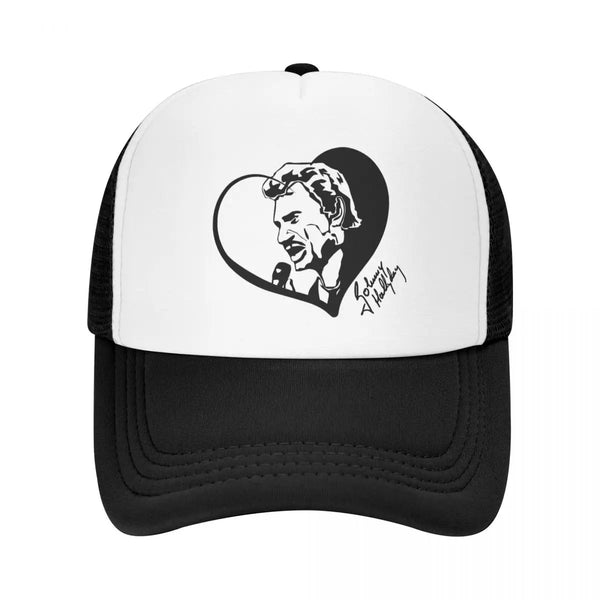 Casquette Johnny Hallyday - Cœur rebelle | Johnny Hallyday Fanclub