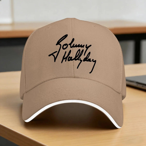 Casquette Johnny Hallyday - Signature 3 | Johnny Hallyday Fanclub