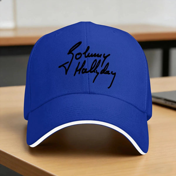 Casquette Johnny Hallyday - Signature 3 | Johnny Hallyday Fanclub