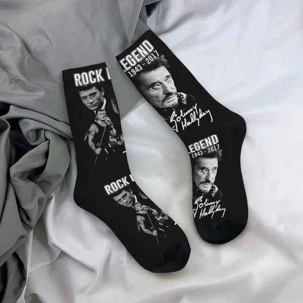 Chaussettes Johnny Hallyday #1 | Johnny Hallyday Fanclub