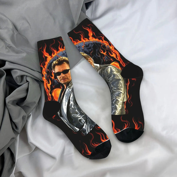 Chaussettes Johnny Hallyday - 8 modèles | Johnny Hallyday Fanclub