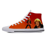 Chaussures montantes Johnny Hallyday - Blanches 7 modèles 4 | Johnny Hallyday Fanclub