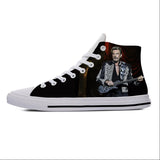 Chaussures montantes Johnny Hallyday - Blanches 7 modèles 4 | Johnny Hallyday Fanclub