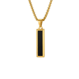 Collier pendentif Johnny Hallyday - Noir c'est noir 1 | Johnny Hallyday Fanclub