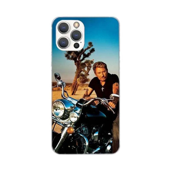 Coque de téléphone Johnny Hallyday IPhone - 4 modèles #1 | Johnny Hallyday Fanclub