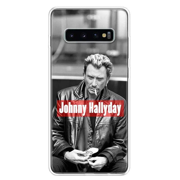 Coque de téléphone Johnny Hallyday Samsung Galaxy A - A04, A04S, A05S, A14, A15, A24, A25, A35, A34, A54, A55, A80, A90 - 7 modèles | Johnny Hallyday Fanclub