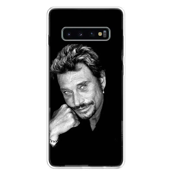 Coque de téléphone Johnny Hallyday Samsung Galaxy A - A04, A04S, A05S, A14, A15, A24, A25, A35, A34, A54, A55, A80, A90 - 7 modèles | Johnny Hallyday Fanclub
