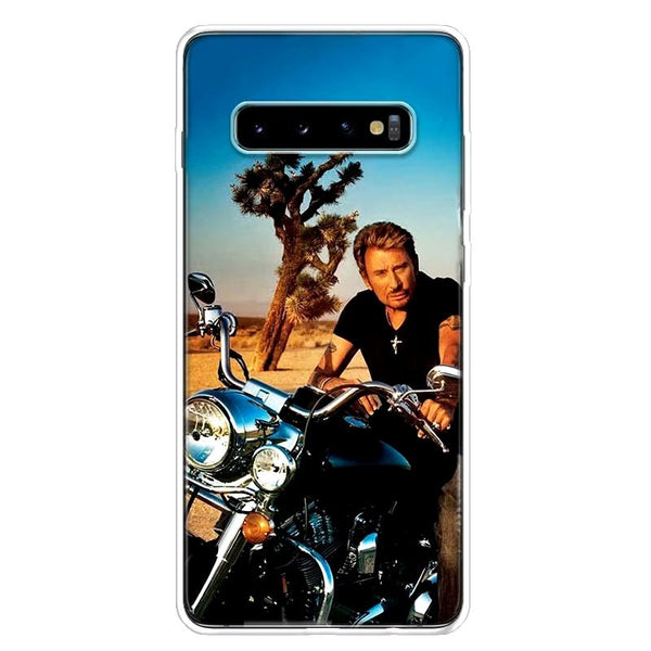 Coque de téléphone Johnny Hallyday Samsung Galaxy A - A04, A04S, A05S, A14, A15, A24, A25, A35, A34, A54, A55, A80, A90 - 7 modèles | Johnny Hallyday Fanclub