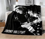 Couverture en flanelle Johnny Hallyday 17 modèles | Johnny Hallyday Fanclub
