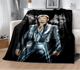 Couverture en flanelle Johnny Hallyday 17 modèles | Johnny Hallyday Fanclub