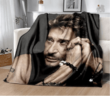 Couverture en flanelle Johnny Hallyday 17 modèles | Johnny Hallyday Fanclub