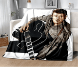 Couverture en flanelle Johnny Hallyday 17 modèles | Johnny Hallyday Fanclub