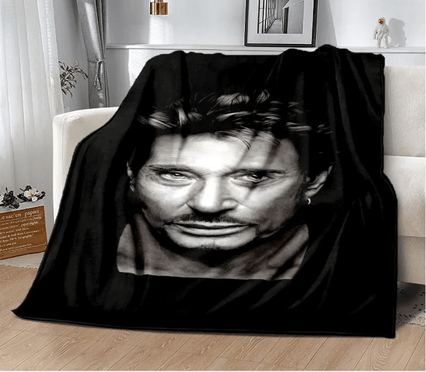Couverture en flanelle Johnny Hallyday 17 modèles | Johnny Hallyday Fanclub