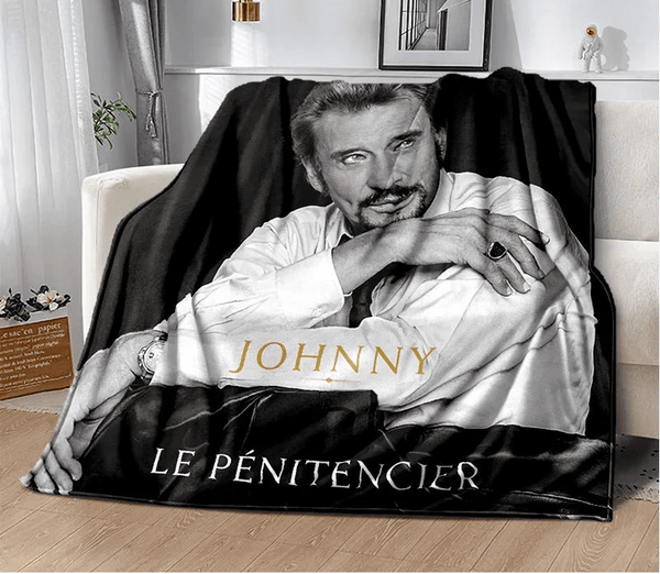 Couverture en flanelle Johnny Hallyday 17 modèles | Johnny Hallyday Fanclub