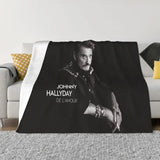 Couverture en flanelle Johnny Hallyday 8 modèles | Johnny Hallyday Fanclub