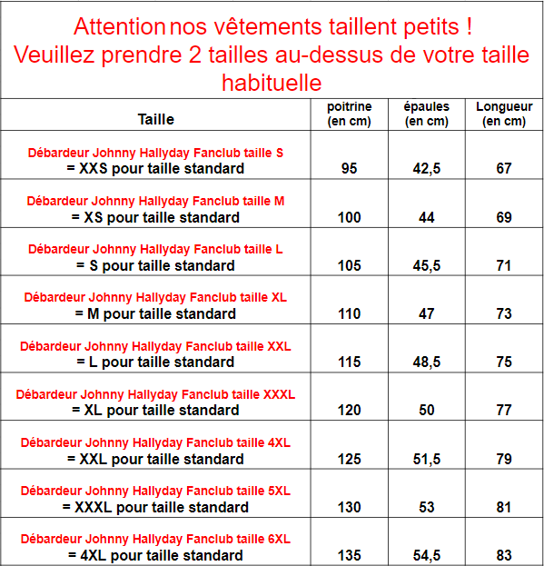 Débardeur JOHNNY HALLYDAY Imprimé #4 | Johnny Hallyday Fanclub