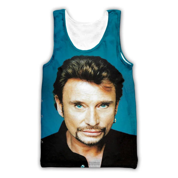 Débardeur Johnny Le BOSS 1 5 modèles | Johnny Hallyday Fanclub
