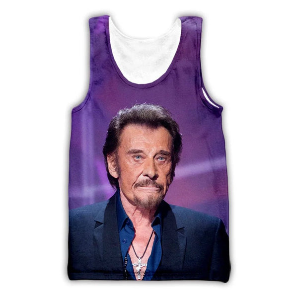 Débardeur Johnny Le BOSS 2 6 modèles | Johnny Hallyday Fanclub