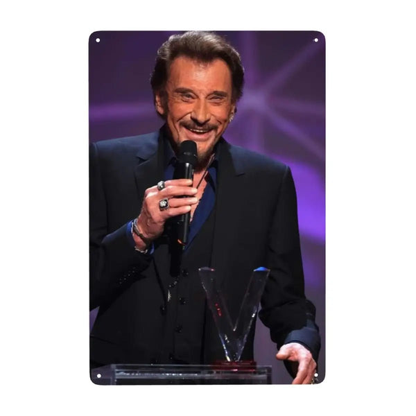 Plaque Johnny Hallyday - 11 modèles | Johnny Hallyday Fanclub