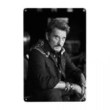 Plaque Johnny Hallyday - Le Taulier 6 modèles | Johnny Hallyday Fanclub