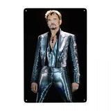 Plaque Johnny Hallyday - Le Taulier 6 modèles | Johnny Hallyday Fanclub