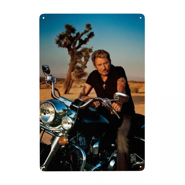 Plaque Johnny Hallyday - Rockstar 6 modèles | Johnny Hallyday Fanclub