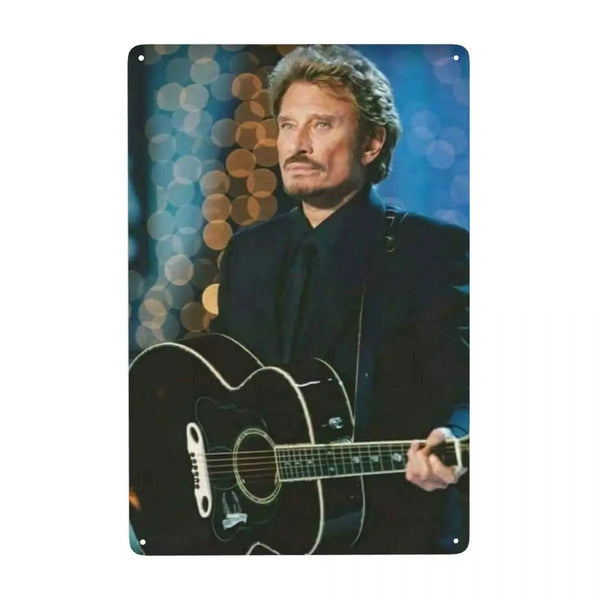 Plaque Johnny Hallyday - Rockstar 6 modèles | Johnny Hallyday Fanclub