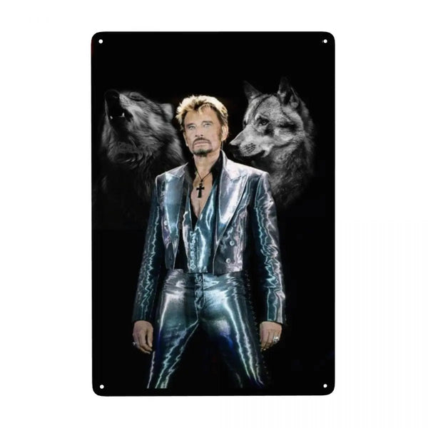Plaque Johnny Hallyday - Rockstar 6 modèles | Johnny Hallyday Fanclub