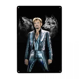 Plaque Johnny Hallyday - Rockstar 6 modèles | Johnny Hallyday Fanclub