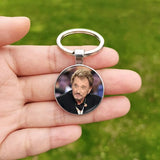 Porte - clés photo Johnny Hallyday 12 modèles | Johnny Hallyday Fanclub
