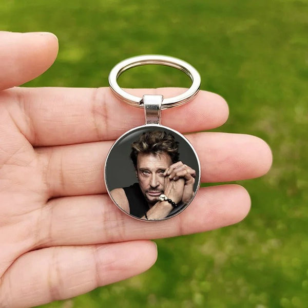Porte - clés photo Johnny Hallyday 12 modèles | Johnny Hallyday Fanclub