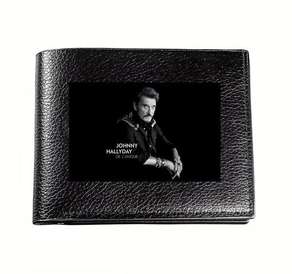 Portefeuille Johnny Hallyday De l'amour | Johnny Hallyday Fanclub