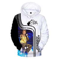 Sweat-shirt à capuche Johnny Hallyday 18 | Johnny Hallyday Fanclub