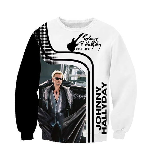 Sweat-shirt Johnny Hallyday 17 | Johnny Hallyday Fanclub