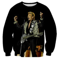Sweat-shirt JOHNNY HALLYDAY Rockstar #1 | Johnny Hallyday Fanclub