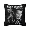 Taie d'oreiller carrée Johnny Hallyday 13 modèles | Johnny Hallyday Fanclub