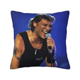 Taie d'oreiller carrée Johnny Hallyday 13 modèles | Johnny Hallyday Fanclub