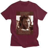 Tee-shirt en coton Johnny Hallyday - Esprit rebelle 9 couleurs | Johnny Hallyday Fanclub