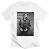 Tee-shirt en coton Johnny Hallyday - Le Taulier 1 9 couleurs | Johnny Hallyday Fanclub