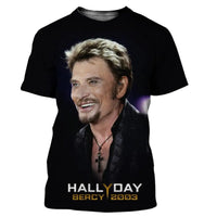 Tee-shirt Johnny Hallyday Bercy #2 | Johnny Hallyday Fanclub