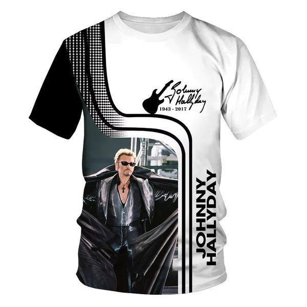 Tee - shirt Johnny Hallyday - Le Taulier | Johnny Hallyday Fanclub