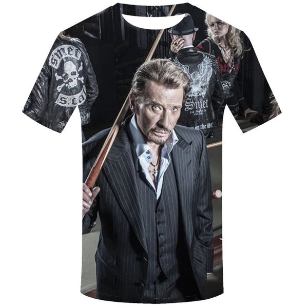 Tee-shirt Johnny Le BOSS #1 11 modèles | Johnny Hallyday Fanclub