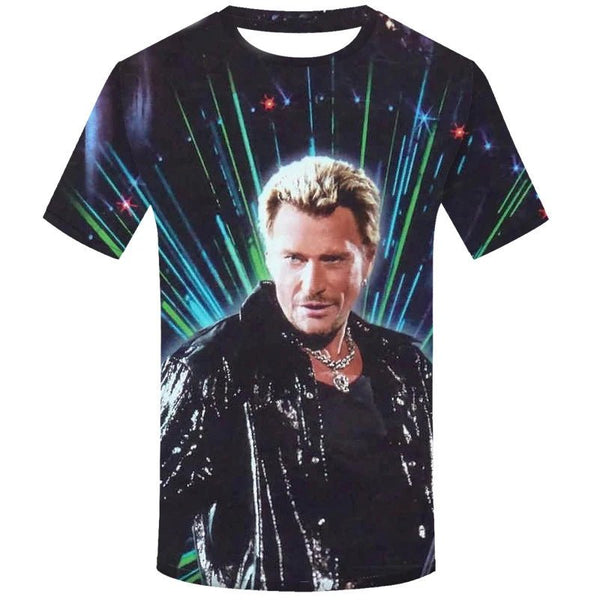Tee-shirt Johnny Le BOSS #1 11 modèles | Johnny Hallyday Fanclub
