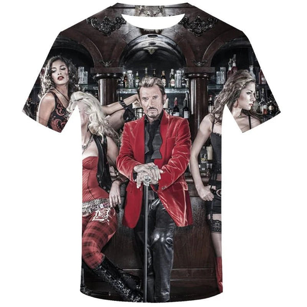 Tee-shirt Johnny Le BOSS #1 11 modèles | Johnny Hallyday Fanclub
