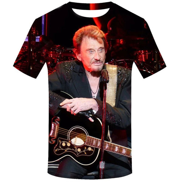 Tee-shirt Johnny Le BOSS #1 11 modèles | Johnny Hallyday Fanclub