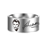 Bague Johnny Hallyday - Signature | Johnny Hallyday Fanclub